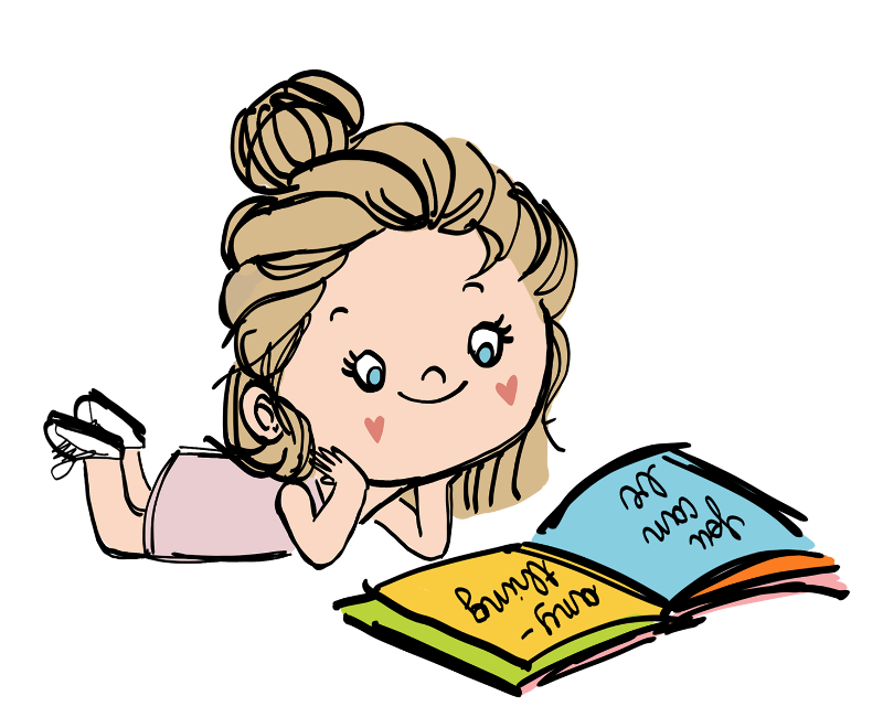 Cora reading.png